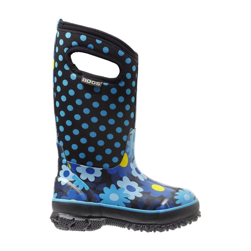 BOGS classic high flower dot waterproof